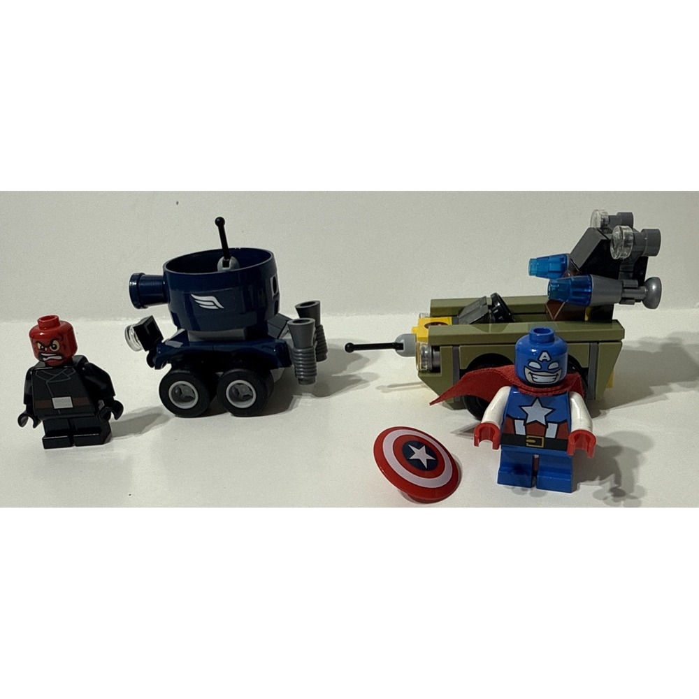76065 LEGO Mighty‎ Micros Captain America Red Skull Minifigures & Vehicles 2015